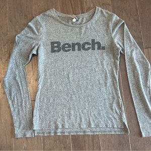 Bench Long Sleeve Light Weight Womens Small Gray